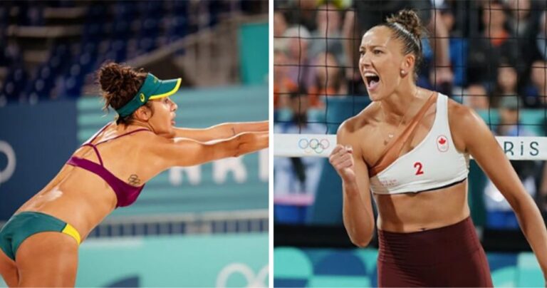 Viewers Called “Sexist” for Complaining About Beach Volleyball Players Competing in Leggings