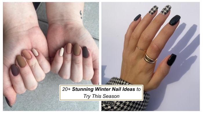 20+ Stunning Winter Nail Ideas to Try This Season