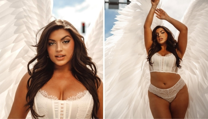 A Size 14 Model Stuns Everyone by Recreating a Victoria’s Secret Angel Look
