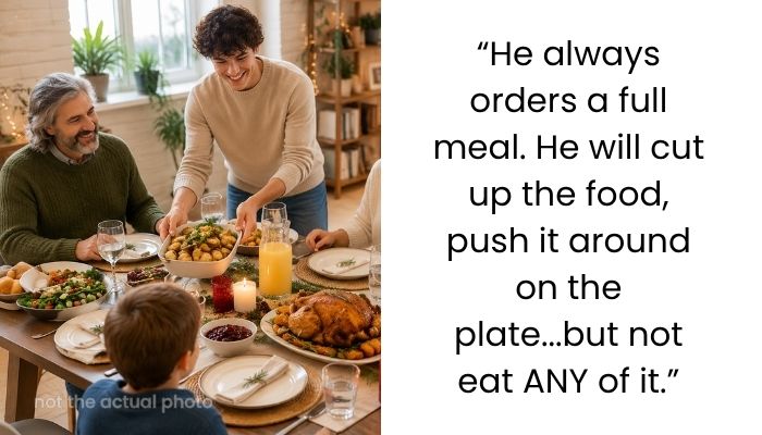 Woman Frustrated By Daughter’s Boyfriend’s Strange Eating Habit, Asked To Ignore It