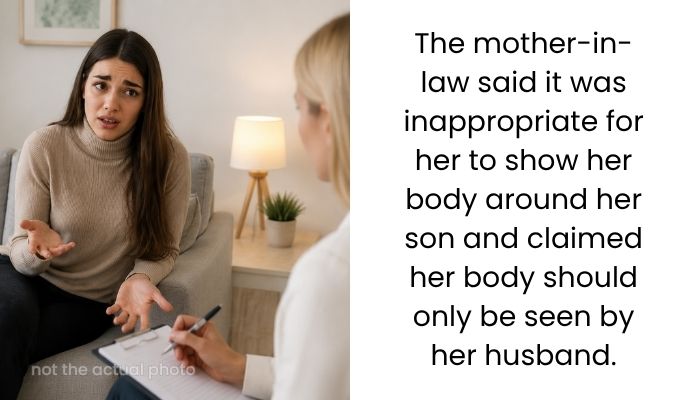 MIL Gets Upset After Seeing What Mom Is Wearing Around Her 3-Year-Old Son